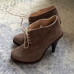 Opening Ceremony Lace-Up Heeled Booties 37 runs small (6-6.5US)